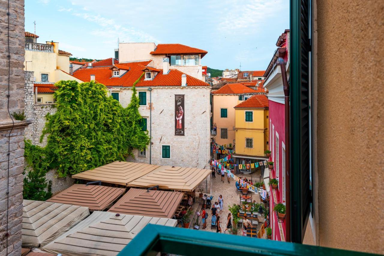 Studio Apartman Max Center Of The Old Town Free Parking Beautiful View Sibenik Bagian luar foto